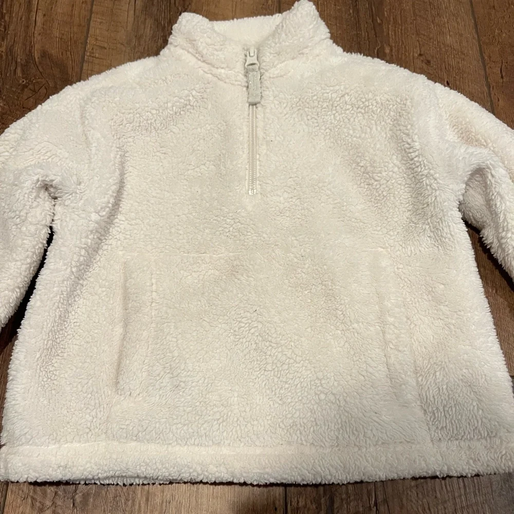 Gap Sherpa 1/4 Zip Pullover, Size 2T - Picture 3 of 5